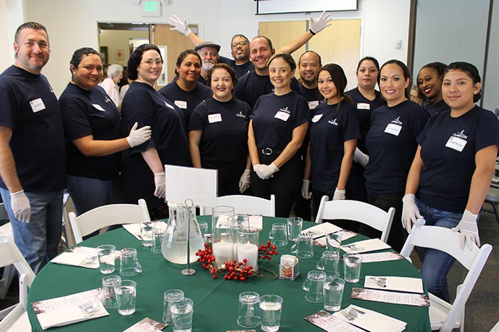 Lakeview Senior Center volunteer event